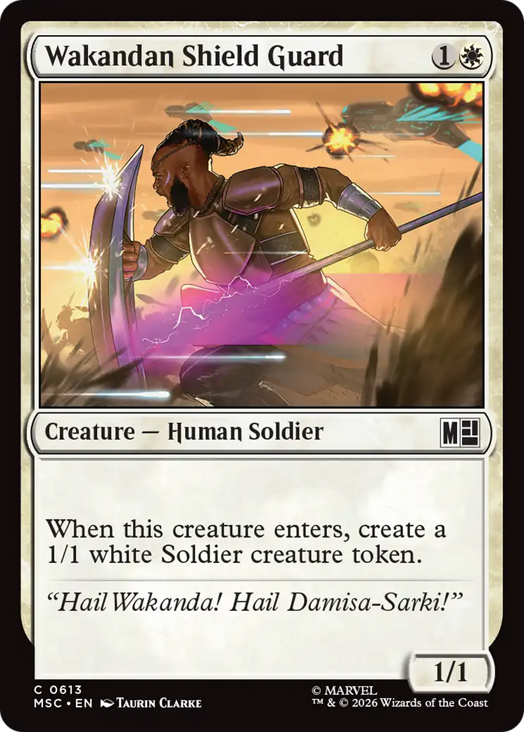 Wakandan Shield Guard [Marvel Super Heroes Commander] | Gate City Games LLC