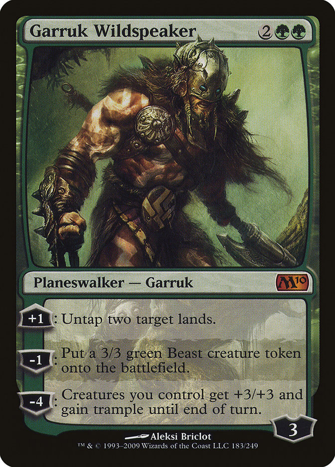 Garruk Wildspeaker [Magic 2010] | Gate City Games LLC