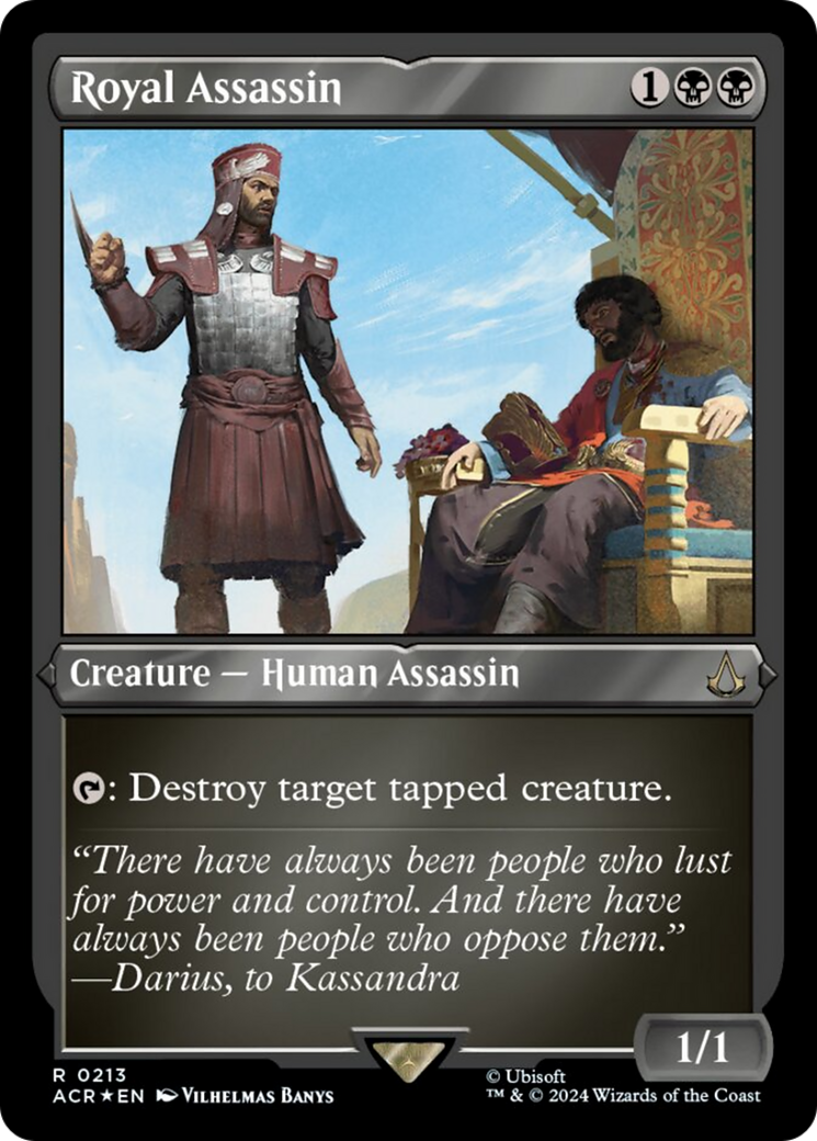 Royal Assassin (Foil Etched) [Assassin's Creed] | Gate City Games LLC