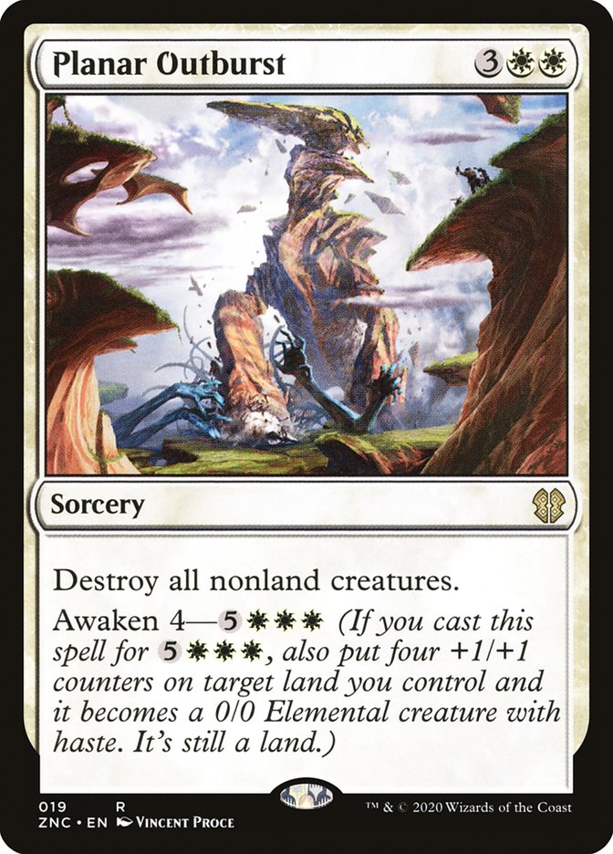 Planar Outburst [Zendikar Rising Commander] | Gate City Games LLC
