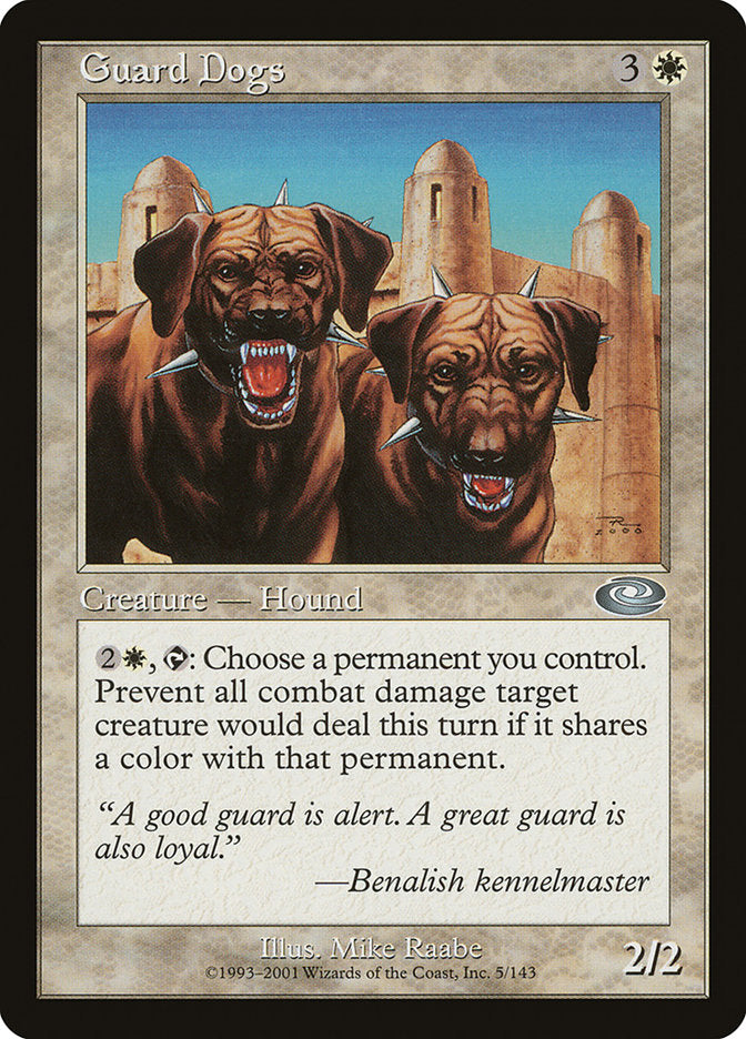 Guard Dogs [Planeshift] | Gate City Games LLC