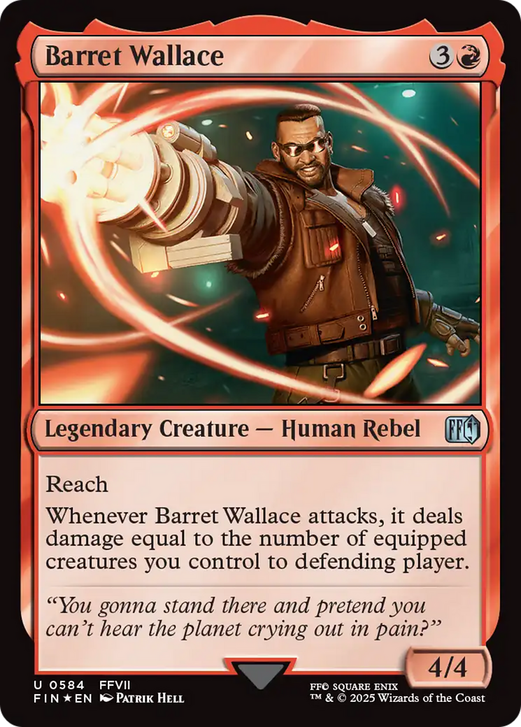 Barret Wallace (Surge Foil) [FINAL FANTASY] | Gate City Games LLC