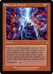 Seize the Storm (Retro Frame) [Innistrad Remastered] | Gate City Games LLC