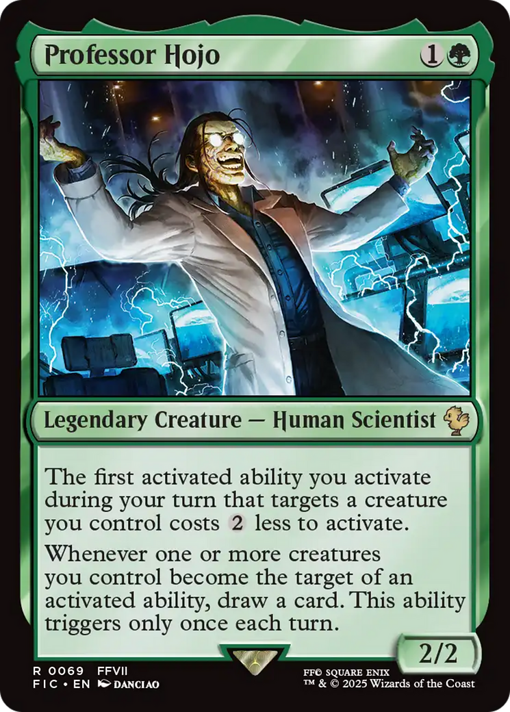 Professor Hojo [FINAL FANTASY Commander] | Gate City Games LLC