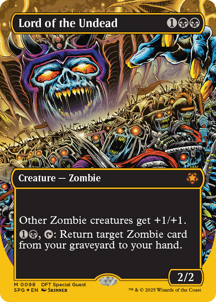 Lord of the Undead (Borderless) (First-Place Foil) [Aetherdrift Special Guests] | Gate City Games LLC