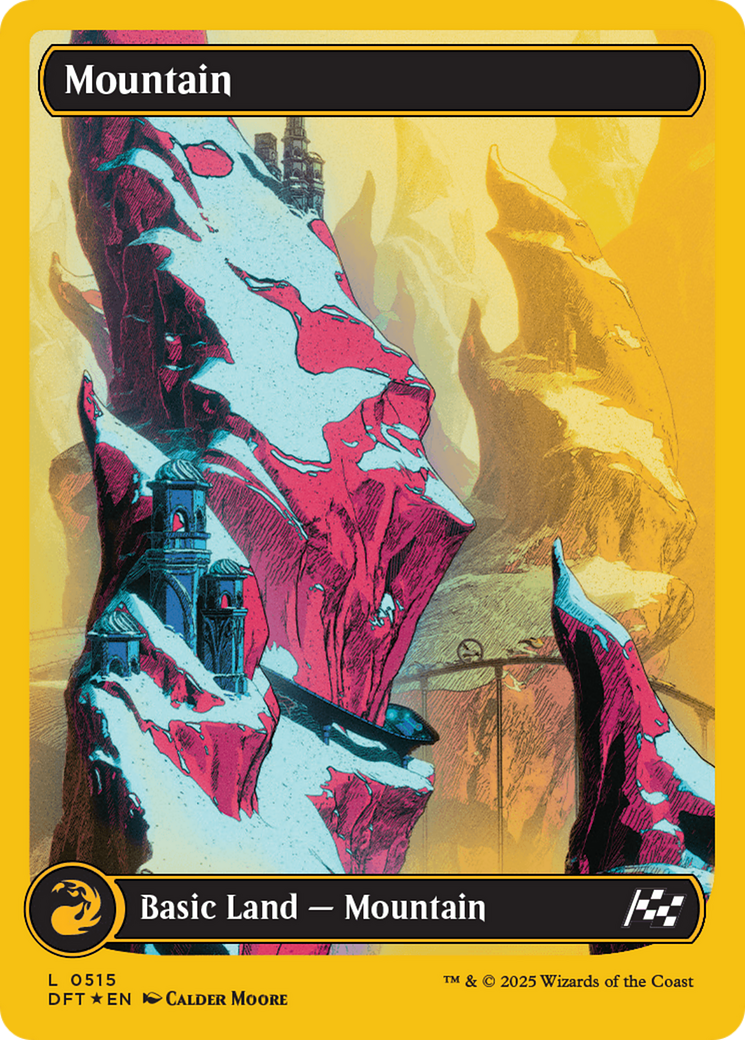 Mountain (0515) (First-Place Foil) [Aetherdrift] | Gate City Games LLC