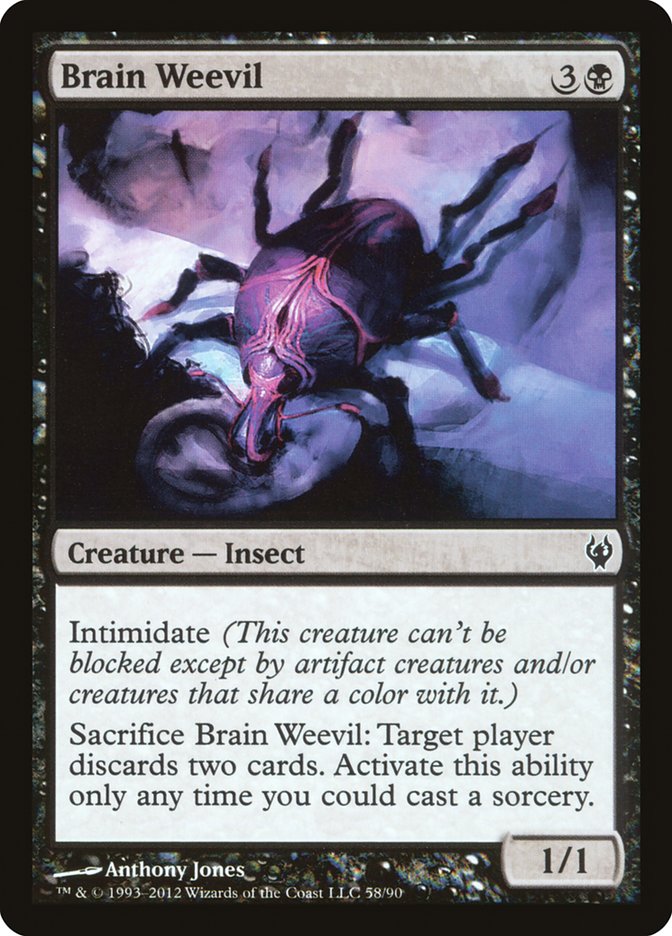 Brain Weevil [Duel Decks: Izzet vs. Golgari] | Gate City Games LLC