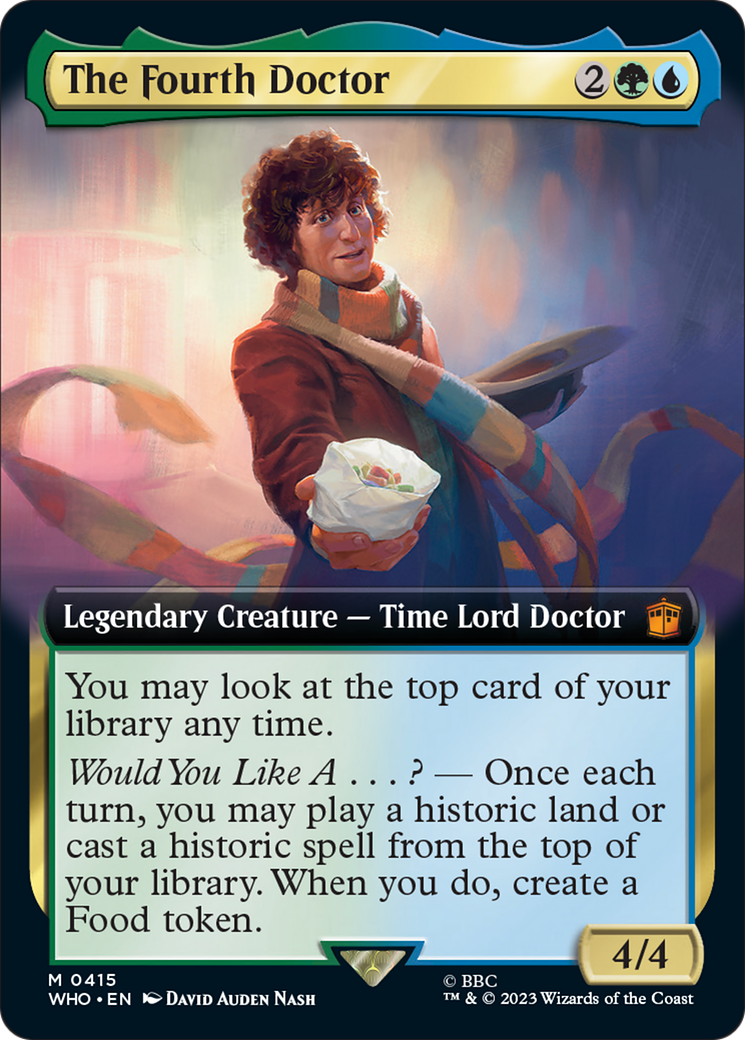 The Fourth Doctor (Extended Art) [Doctor Who] | Gate City Games LLC