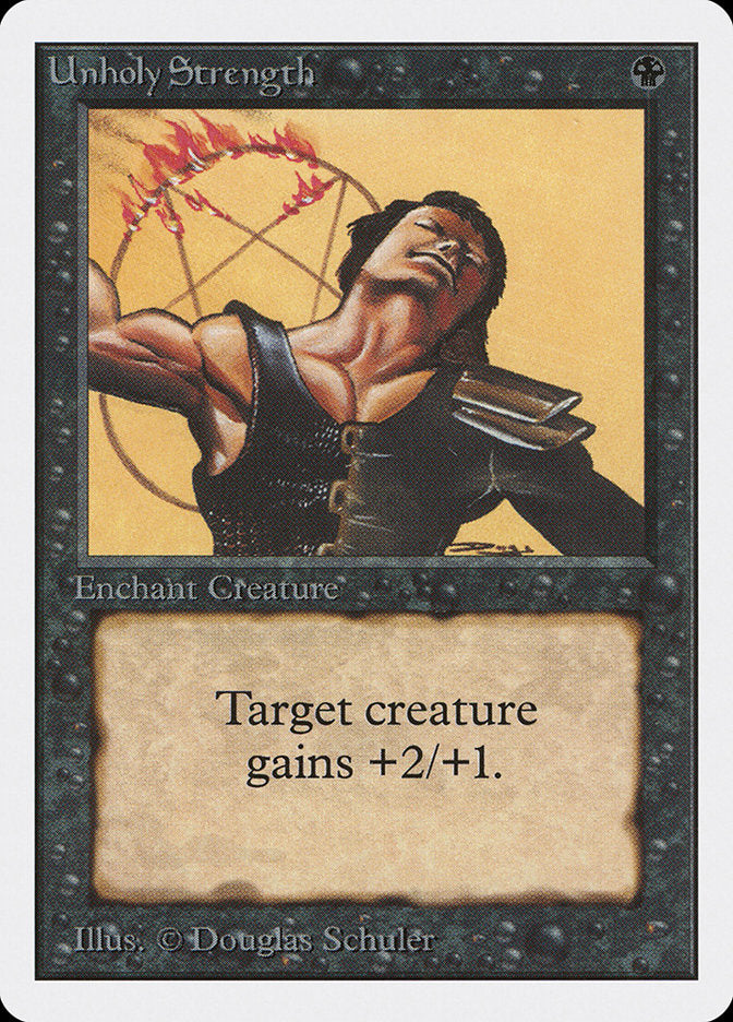 Unholy Strength [Unlimited Edition] | Gate City Games LLC