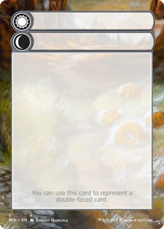Helper Card (5/9) [Innistrad: Midnight Hunt Tokens] | Gate City Games LLC