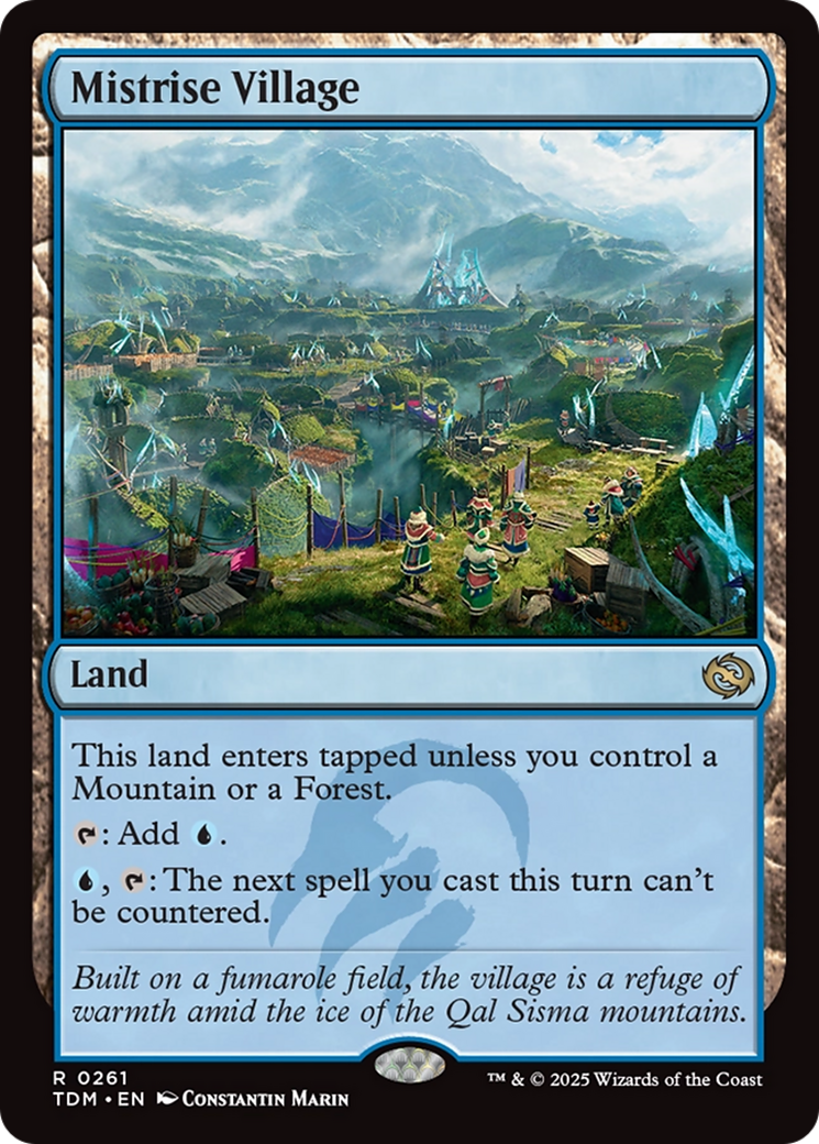 Mistrise Village [Tarkir: Dragonstorm] | Gate City Games LLC