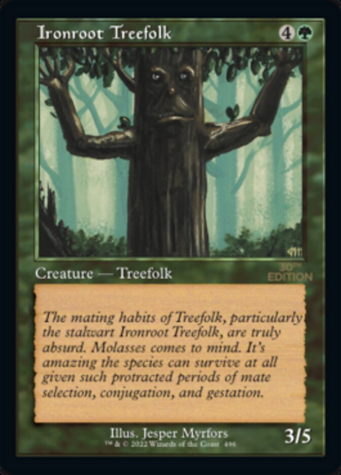 Ironroot Treefolk (Retro) [30th Anniversary Edition] | Gate City Games LLC