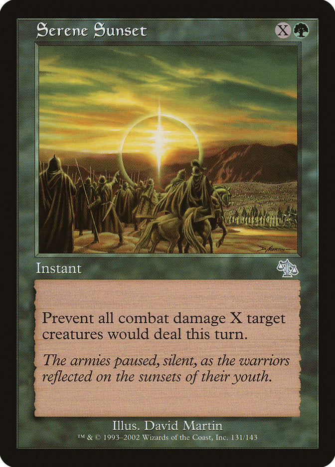 Serene Sunset [Judgment] | Gate City Games LLC