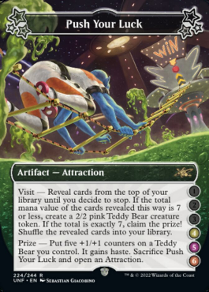 Push Your Luck (4-5-6) [Unfinity] | Gate City Games LLC