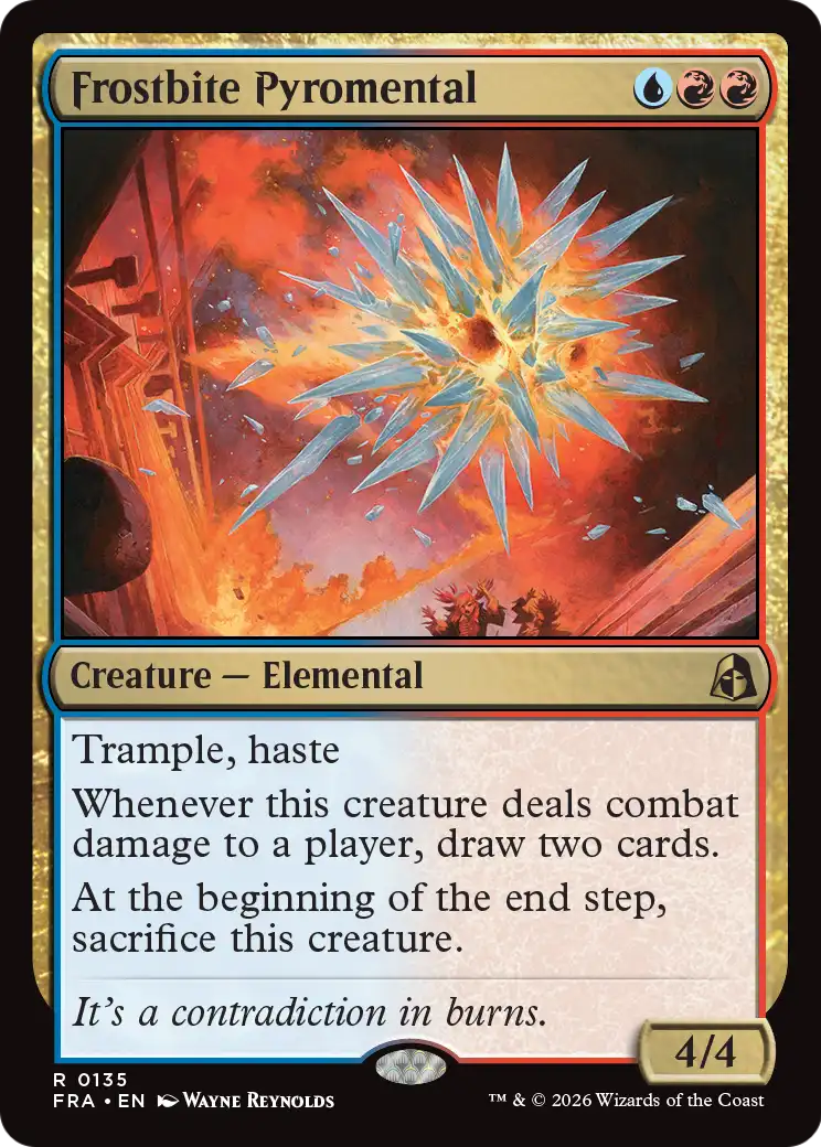 Frostbite Pyromental [Reality Fracture] | Gate City Games LLC