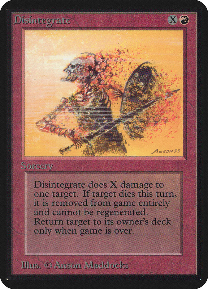 Disintegrate [Alpha Edition] | Gate City Games LLC
