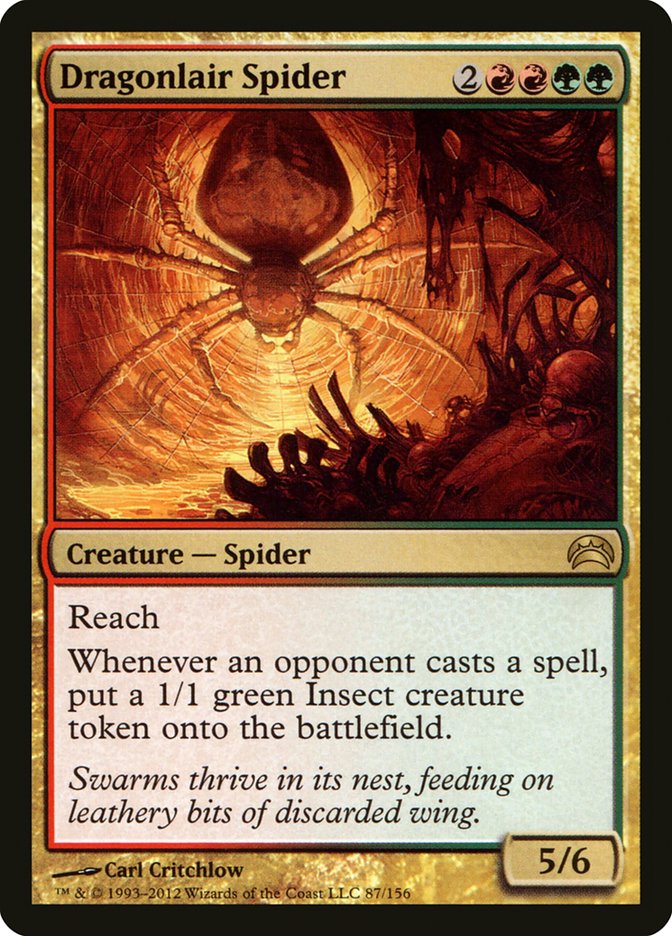 Dragonlair Spider [Planechase 2012] | Gate City Games LLC