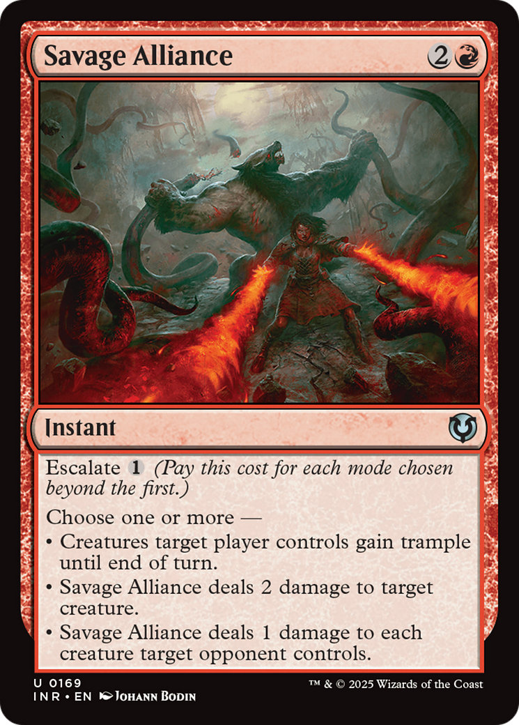 Savage Alliance [Innistrad Remastered] | Gate City Games LLC