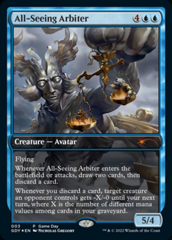 All-Seeing Arbiter [Game Day 2022] | Gate City Games LLC