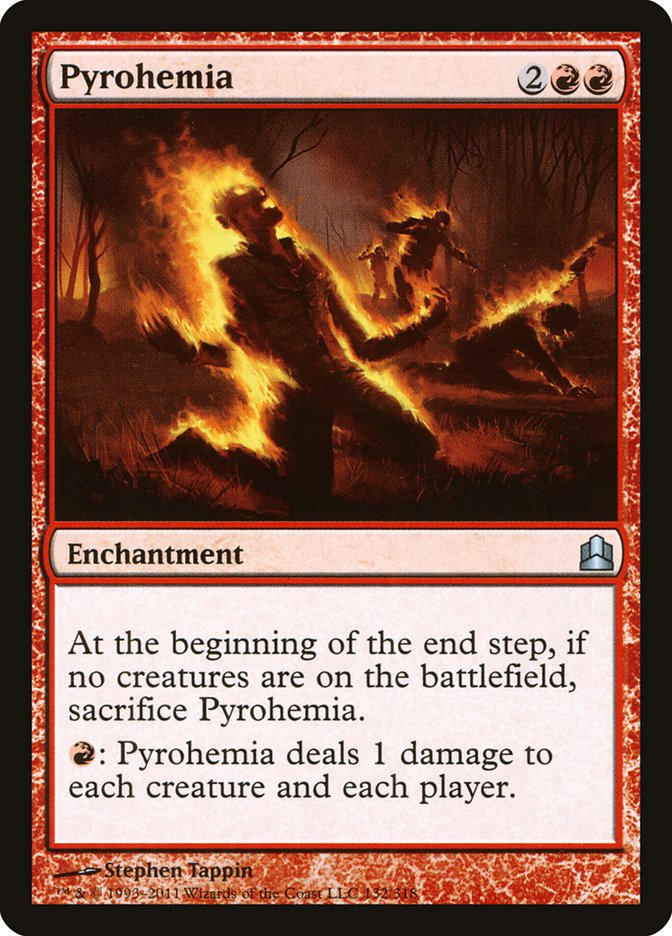 Pyrohemia [Commander 2011] | Gate City Games LLC