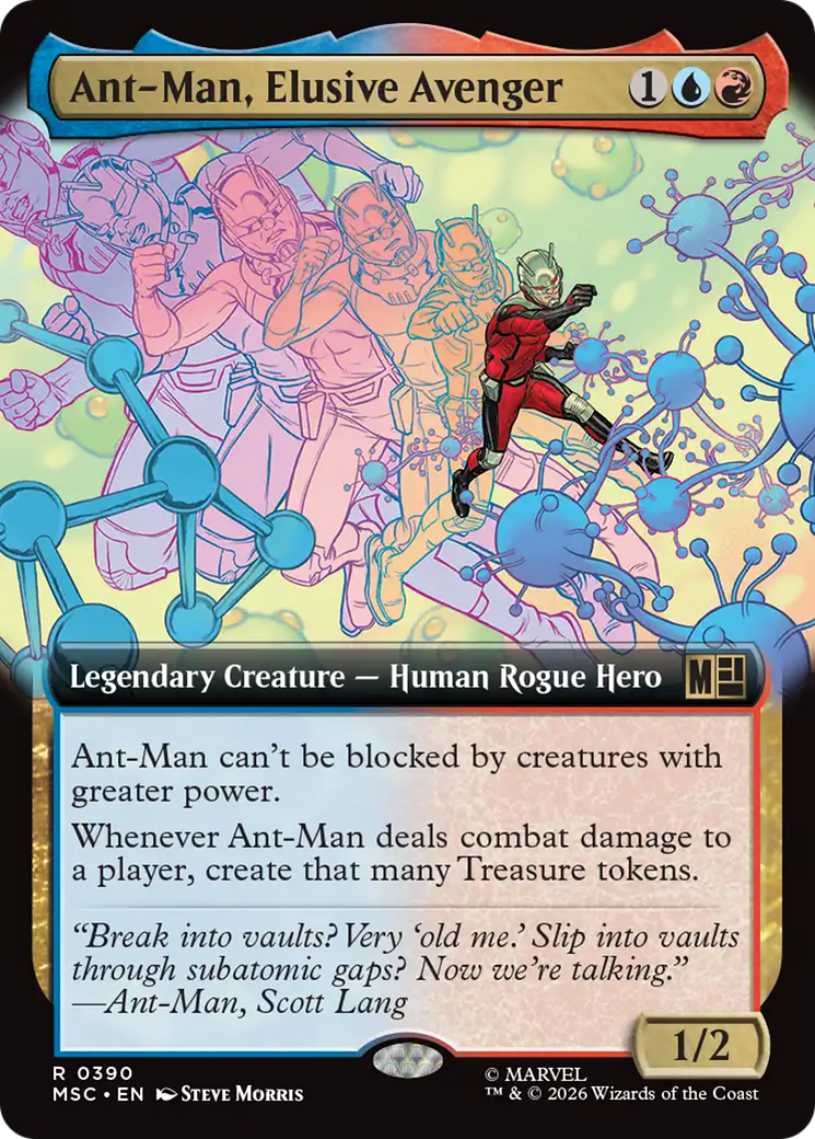 Ant-Man, Elusive Avenger (Extended Art) [Marvel Super Heroes Commander] | Gate City Games LLC
