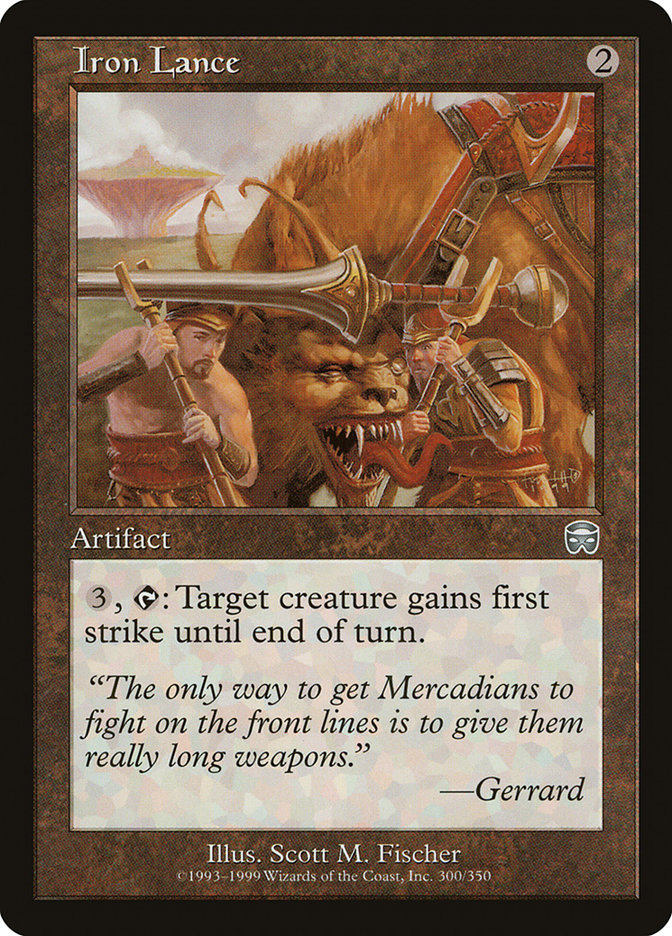 Iron Lance [Mercadian Masques] | Gate City Games LLC