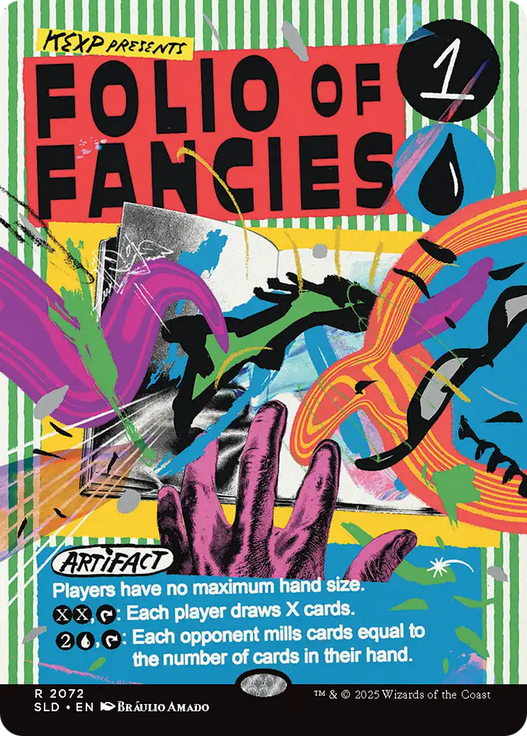 Folio of Fancies (Rainbow Foil) [Secret Lair Drop Series] | Gate City Games LLC