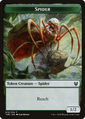 Satyr // Spider Double-Sided Token [Theros Beyond Death Tokens] | Gate City Games LLC