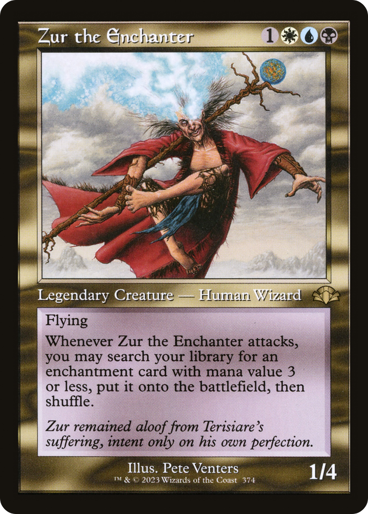 Zur the Enchanter (Retro) [Dominaria Remastered] | Gate City Games LLC