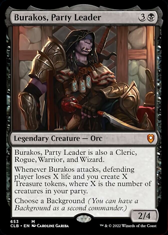 Burakos, Party Leader [Commander Legends: Battle for Baldur's Gate] | Gate City Games LLC