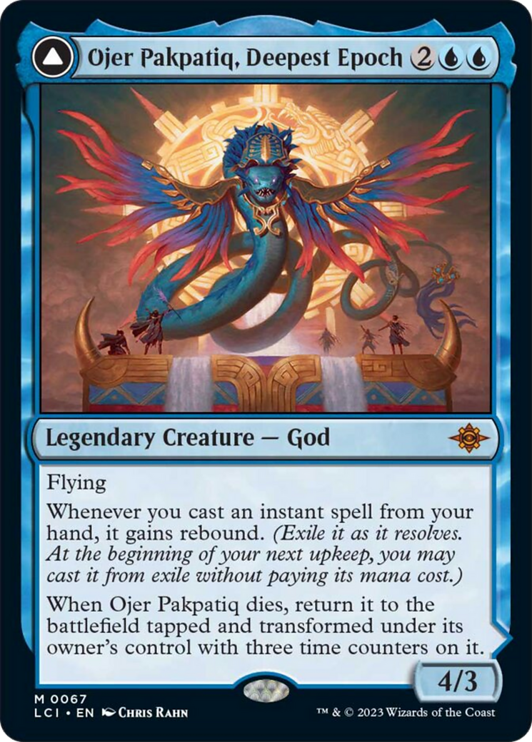 Ojer Pakpatiq, Deepest Epoch // Temple of Cyclical Time [The Lost Caverns of Ixalan] | Gate City Games LLC