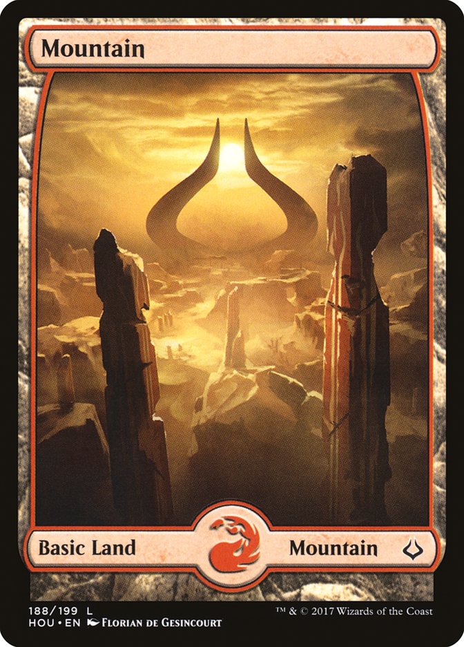 Mountain (188) [Hour of Devastation] | Gate City Games LLC