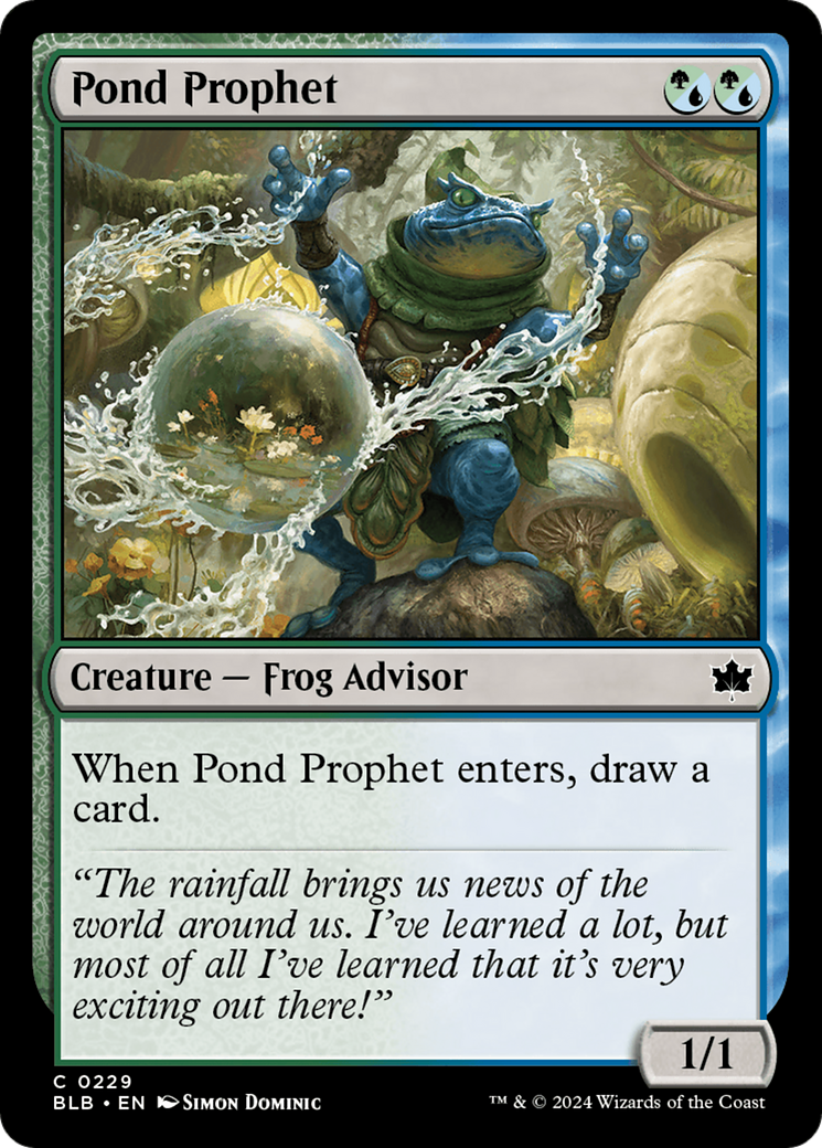 Pond Prophet [Bloomburrow] | Gate City Games LLC