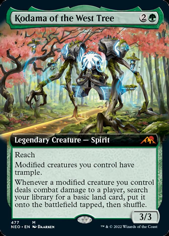 Kodama of the West Tree (Extended Art) [Kamigawa: Neon Dynasty] | Gate City Games LLC