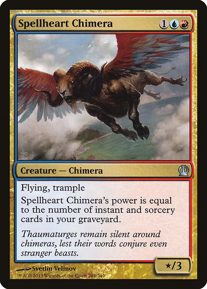 Spellheart Chimera [Theros] | Gate City Games LLC