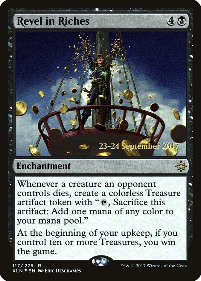 Revel in Riches [Ixalan Prerelease Promos] | Gate City Games LLC