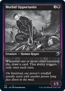Morbid Opportunist [Innistrad: Double Feature] | Gate City Games LLC