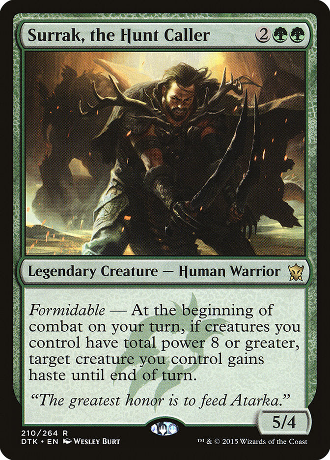 Surrak, the Hunt Caller [Dragons of Tarkir] | Gate City Games LLC