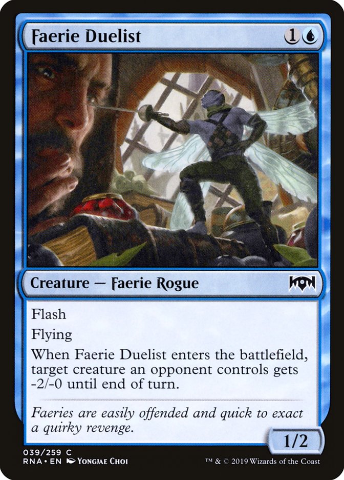 Faerie Duelist [Ravnica Allegiance] | Gate City Games LLC