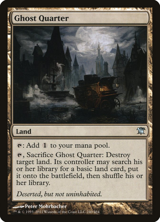 Ghost Quarter [Innistrad] | Gate City Games LLC