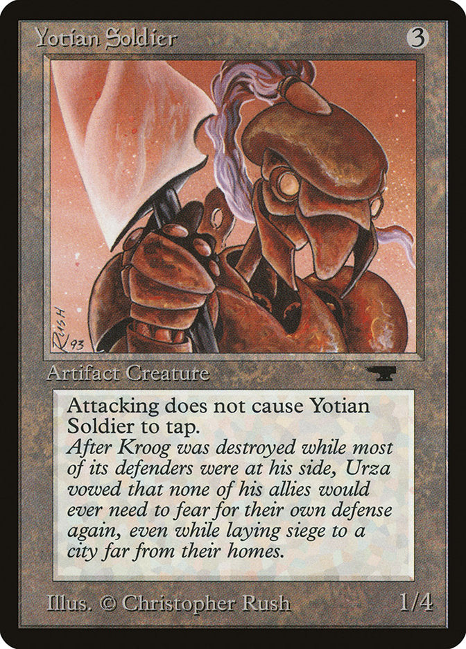 Yotian Soldier [Antiquities] | Gate City Games LLC