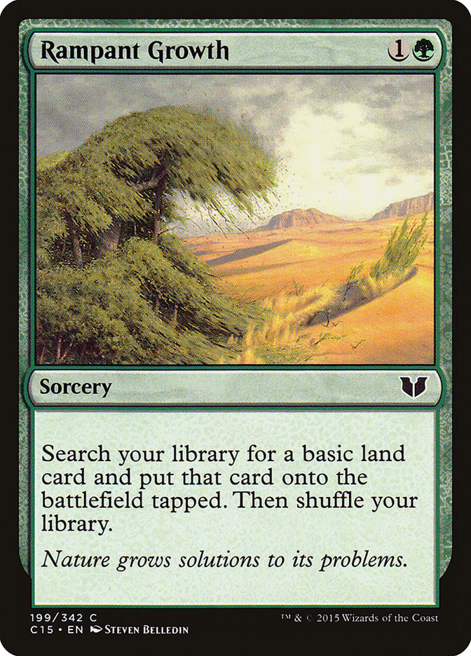 Rampant Growth [Commander 2015] | Gate City Games LLC