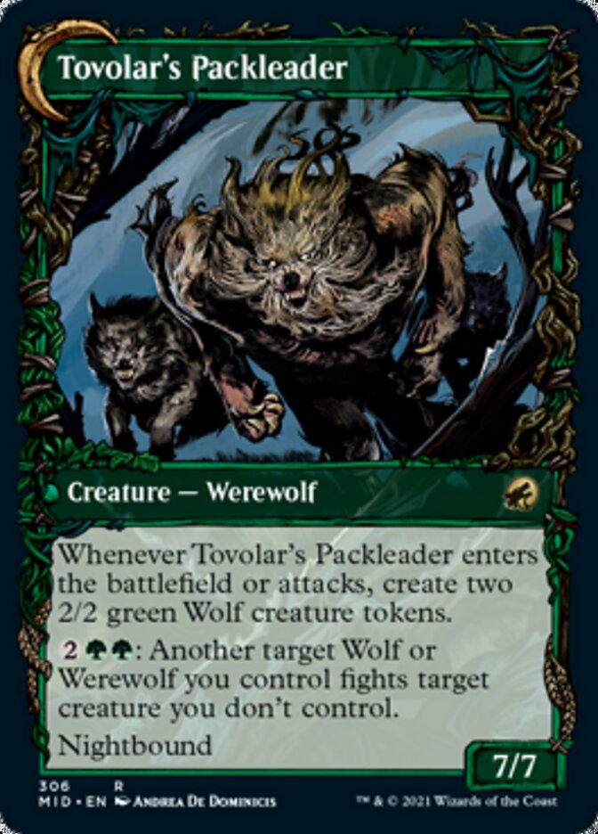 Tovolar's Huntmaster // Tovolar's Packleader (Showcase Equinox) [Innistrad: Midnight Hunt] | Gate City Games LLC