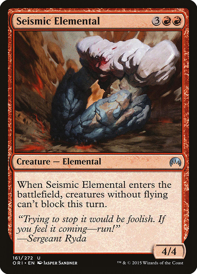 Seismic Elemental [Magic Origins] | Gate City Games LLC