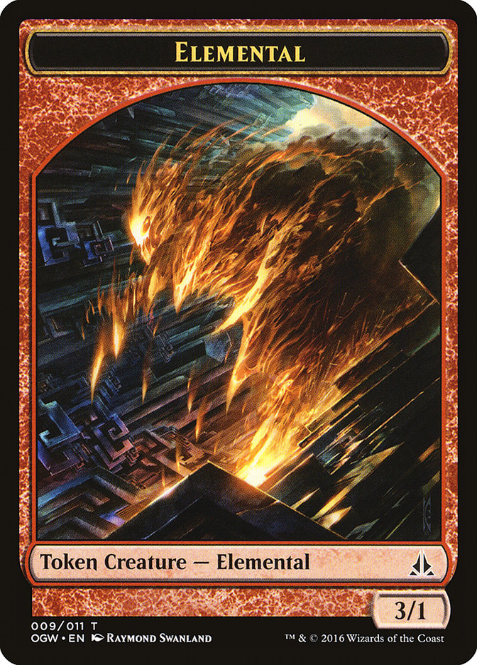 Elemental Token (009/011) [Oath of the Gatewatch Tokens] | Gate City Games LLC