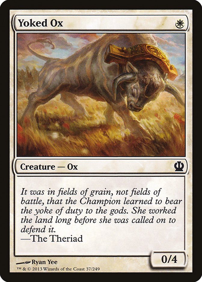 Yoked Ox [Theros] | Gate City Games LLC
