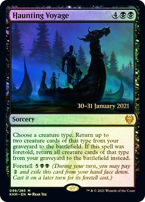 Haunting Voyage [Kaldheim Prerelease Promos] | Gate City Games LLC