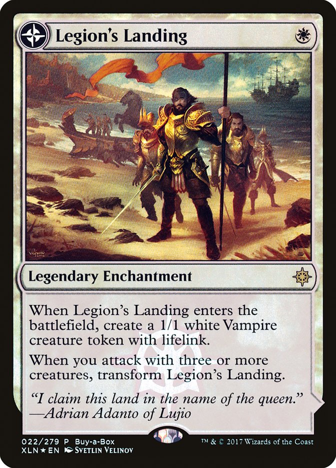 Legion's Landing // Adanto, the First Fort (Buy-A-Box) [Ixalan Treasure Chest] | Gate City Games LLC