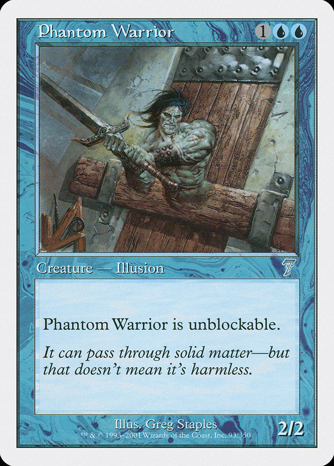 Phantom Warrior [Seventh Edition] | Gate City Games LLC