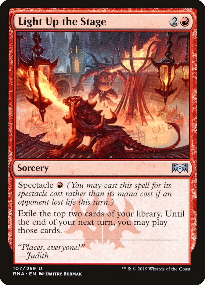 Light Up the Stage [Ravnica Allegiance] | Gate City Games LLC